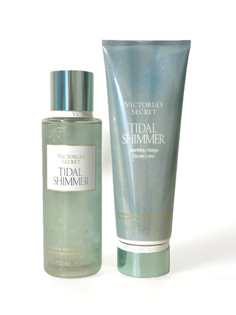 Victoria's Secret TIDAL SHIMMER Fragrance Lotion and Fragrance Mist (2 pcs) NWT